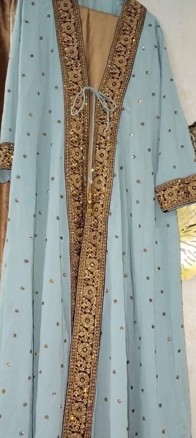 1piece new long gown condition 10/10