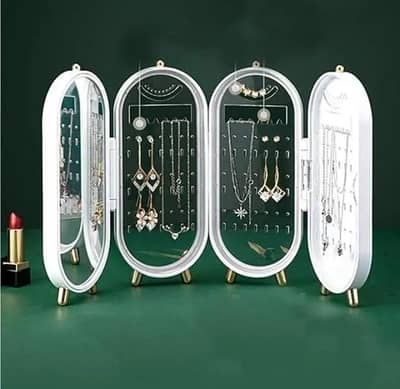 Elegant Folding Jewelry Organizer - Brand New