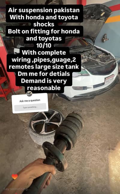 Air suspension pakistan for sale