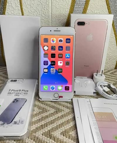 IPhone 7 plus 128 GB only WhatsApp number 03468556940