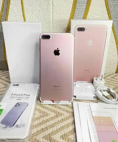 IPhone 7 plus 128 GB only WhatsApp number 03468556940