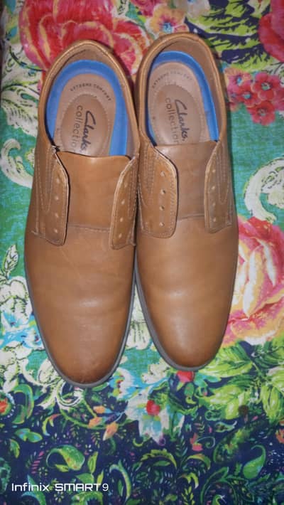 ASSALAMUALAIKUM ORIGINAL CLARKS SHOES IN CLEAN CONDITION