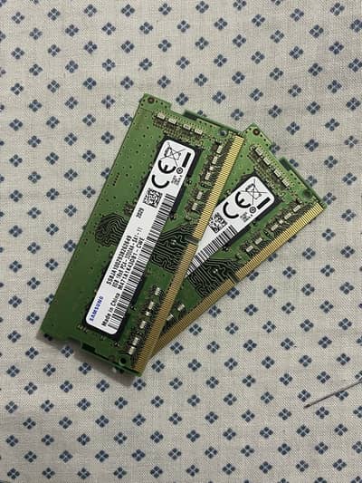 Samsung laptop ram 16gb (8gb*2 sticks 3200mhz)