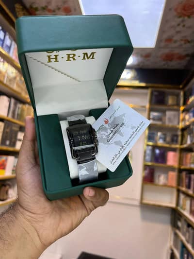 "Al Haramain Watch – Round & Square Design, Genuine Quality" 