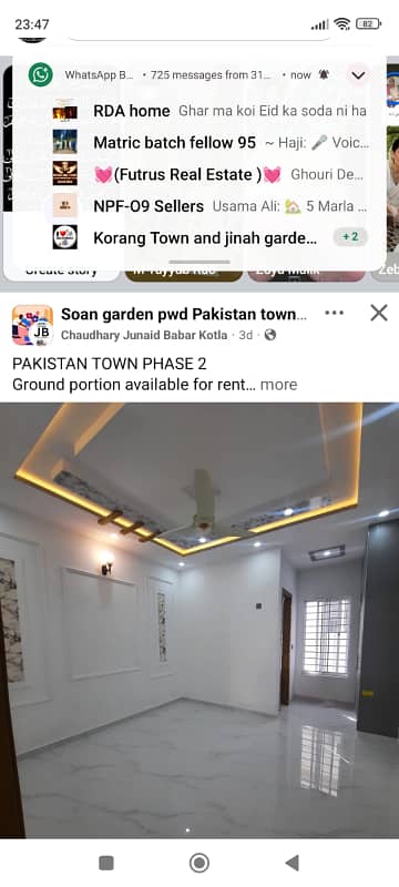 7 Marla new double story