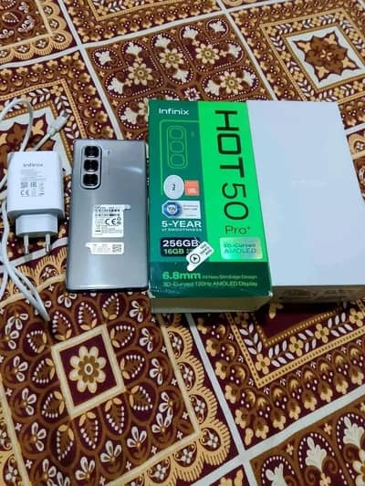 Infinix Hott 50 Pro plus 16/256 gb Complete Box urgent sale