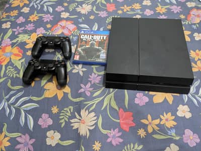 Play Station 4 Fat Model with 12 months PS PLUS pass