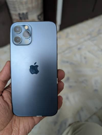 selling iphone 12 pro 256 gb blue colour official pta approved