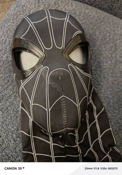 Highly unique black spider man mask only one in Pakistan