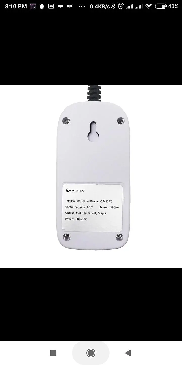 Digital Thermostat 220V incubator -50~110C With Sensor Temperature — photo 8