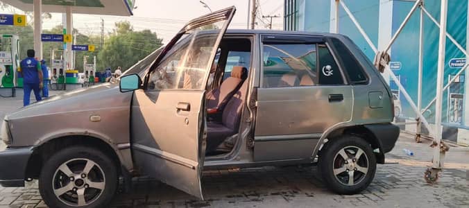 mehran 2012 model petrol LPG gas donon per hai