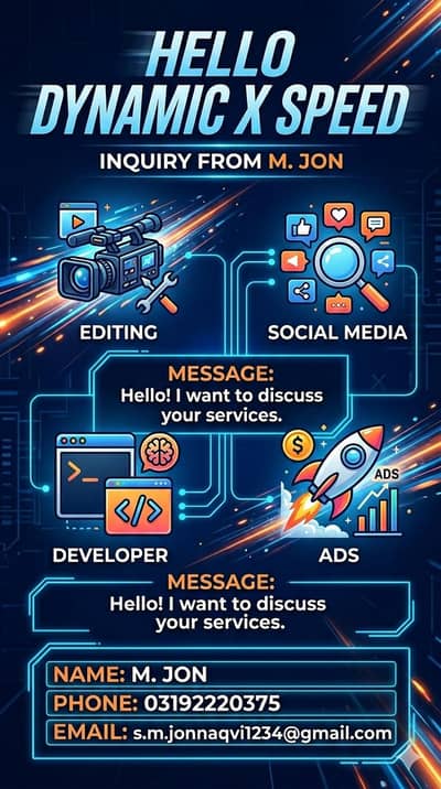 hello dynamic x speed