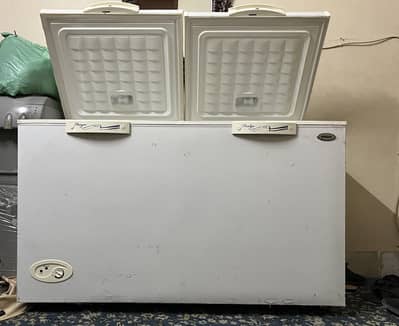 Brand New Waves Triplet Freezer + Fridge Just box open