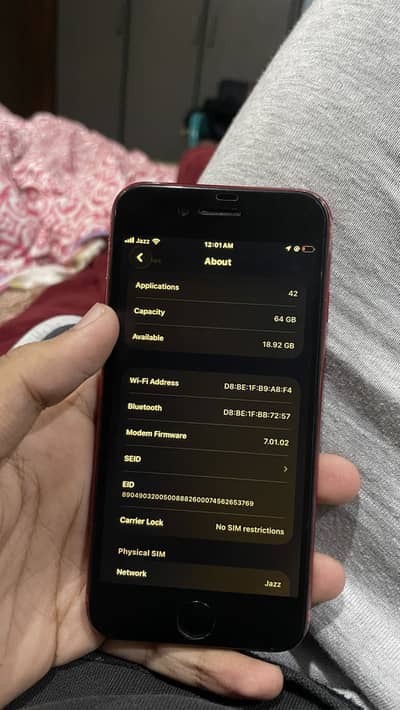 Iphone SE 2020 dual sim pta approved 64gb 10/9