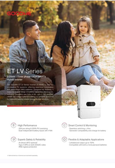Goodwe 15kW ET LV Hybrid Inverter