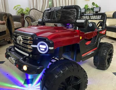 Brand New Electric jeep 4x4 with box for sell
