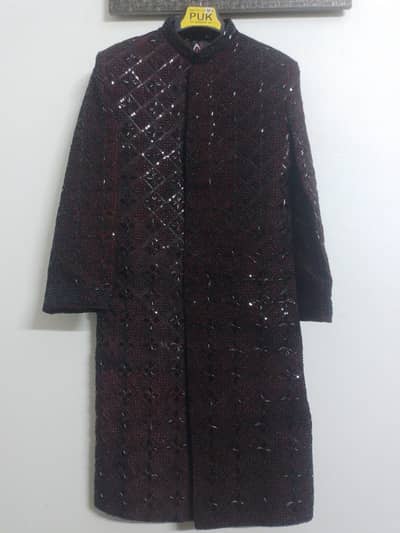 Elegant Designer Sherwani for Sale – Like New!