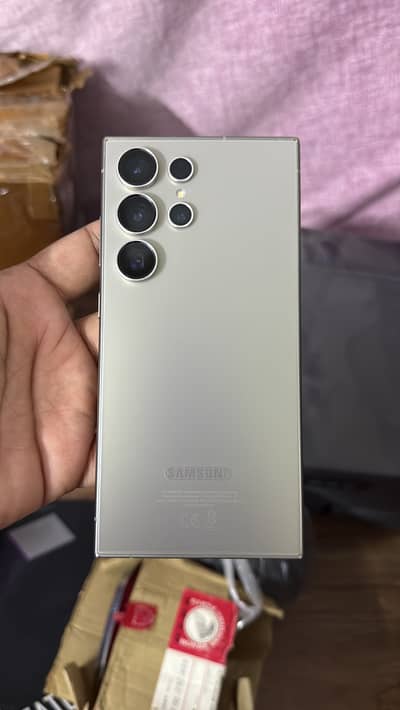 S24 Ultra with Box 256 GB Mint condition