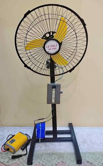 Charging Fan Rechargeable DC Fan Emergency Battery Fan
