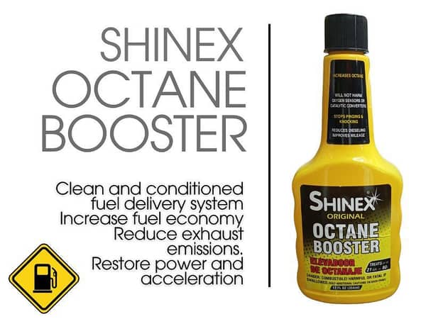 Shinex Octane Booster 354ML | For Increase the Octane Rating in Petrol and Clean the Combustion Use