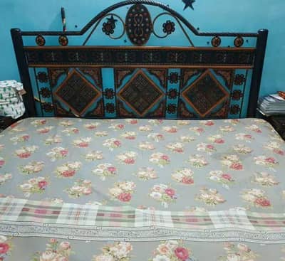 almost 1 year used due to bought new we selling this with mattress