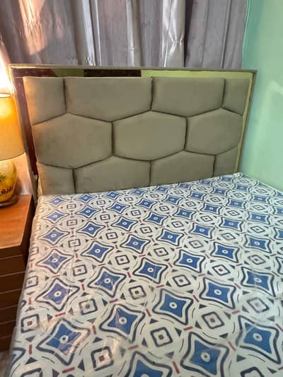 2 single bed with mattress ( new condition bought in january 2026)