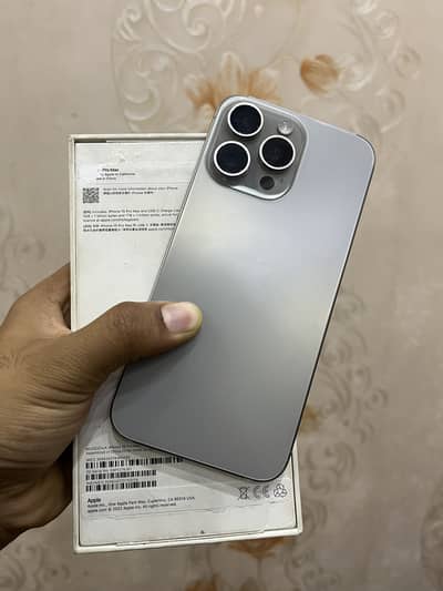 iPhone 15 Pro Max 256GB PTA - 89% BH |