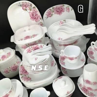 Marble dinner set 72 pcs brand new