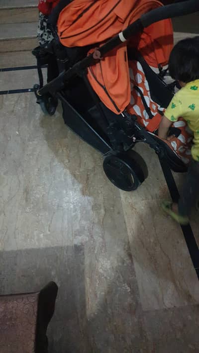 britiny dual seater pram