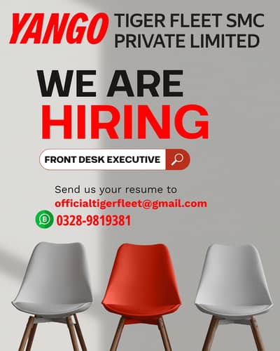 We Are Hiring – Join Our Team! YANGO Partner Tiger Fleet (SMC)