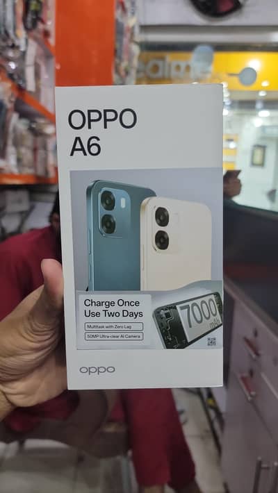 Oppo A6 8gb 256gb