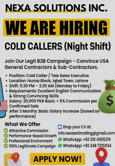 Cold Caller (Night Shift)