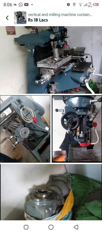 vertical and milling machine container Mall. 03144536365