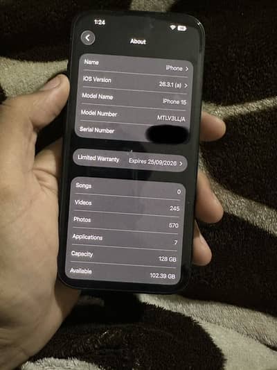 15 jv 128 100•/•genuine