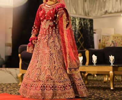 Bridal Lehenga with Matching Potli