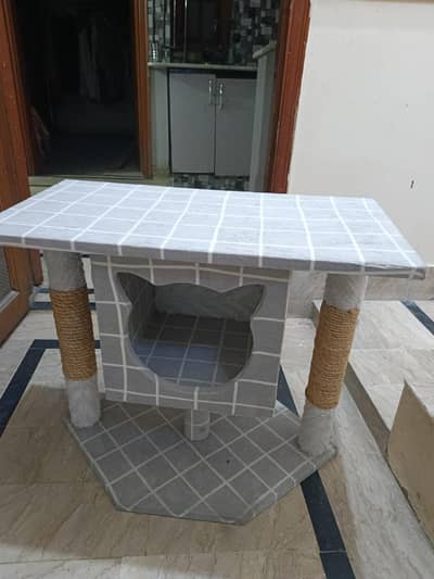 Cat House Kitten Castle Scratcher