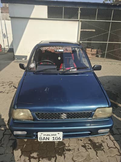 Suzuki mehran vx 2009 blue colour 800cc good condition