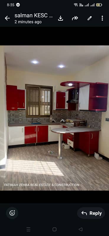 Brand New Flat 2 Beds Lounge In Queen Height Block 7 Gulistan e Jauhar
