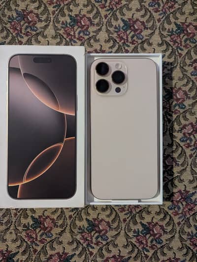 Iphone 16 pro max 256 gb Non pta Factory unlock