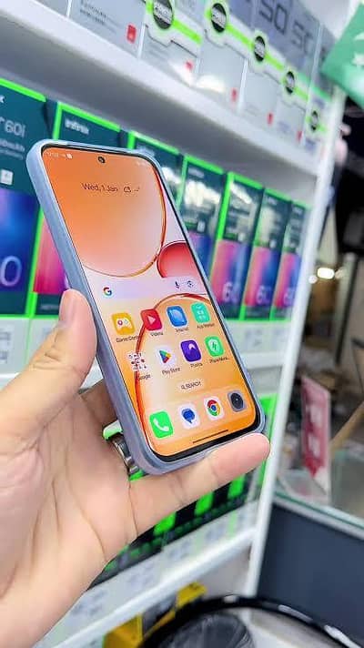 Realme C85 pro Green, 8 +16 gb Ram, 256 rom, 7000 Mah battery