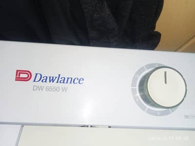 Dawlance washing machine twin tub model number DW-6550