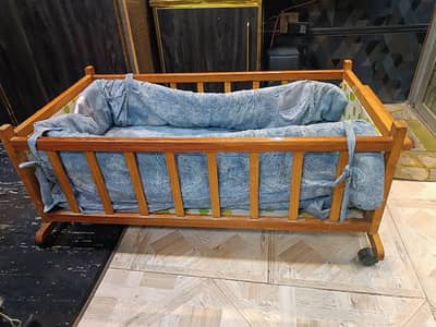baby bed | baby cot | 2 in 1 Wooden