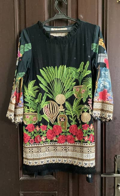 Cross stick shirt !! Size : small , bought for 6000 selling for 3500