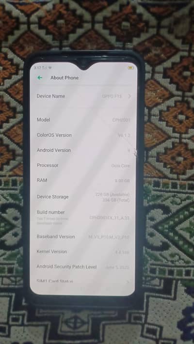 oppo f15 condition 10 buy 9 no open no repair