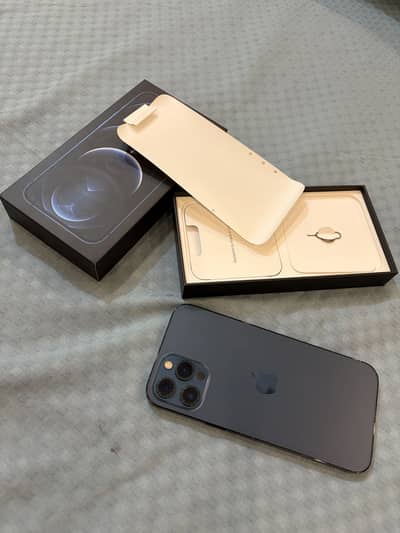 Iphone 12 Pro Max 128GB PTA Approved Scratchless Condition 10/10