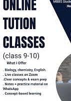 Online classes / tutor for online learning / Experienced Teacher