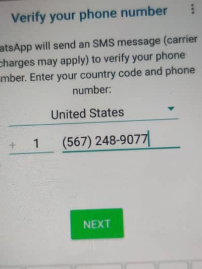 other countries watsapp number available