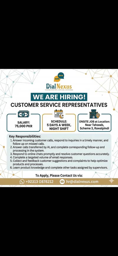 Customer Service Representative