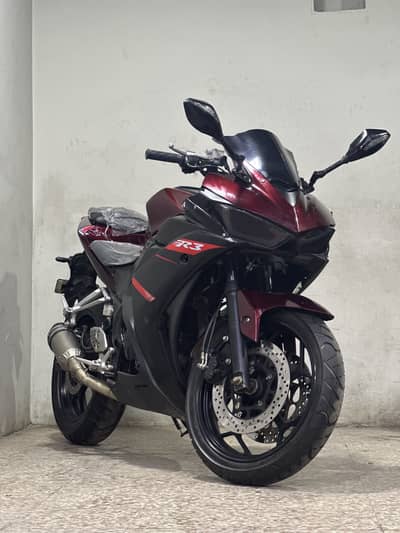 Yamaha r3 replica 250cc 2020 model ( sports heavy bike )