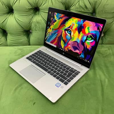 i7 8th hp laptop with 5hrs battery